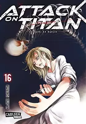 Couverture du produit · Attack on Titan 16: Atemberaubende Fantasy-Action im Kampf gegen grauenhafte Titanen
