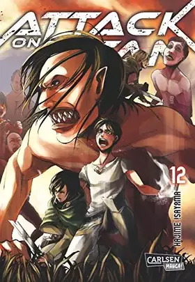 Couverture du produit · Attack on Titan 12: Atemberaubende Fantasy-Action im Kampf gegen grauenhafte Titanen