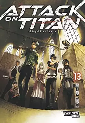 Couverture du produit · Attack on Titan 13: Atemberaubende Fantasy-Action im Kampf gegen grauenhafte Titanen