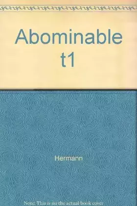 Couverture du produit · Abominable t1