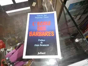 Couverture du produit · L'ecole des barbares