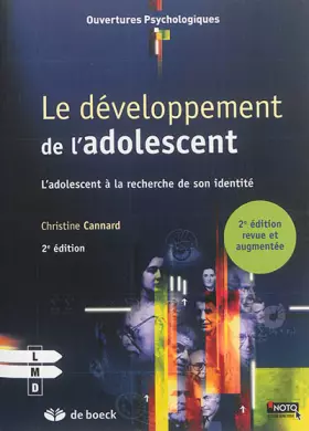 Couverture du produit · Le developpement de l'adolescent