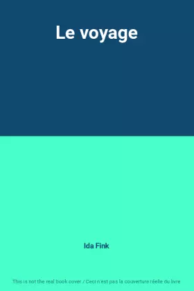 Couverture du produit · Le voyage