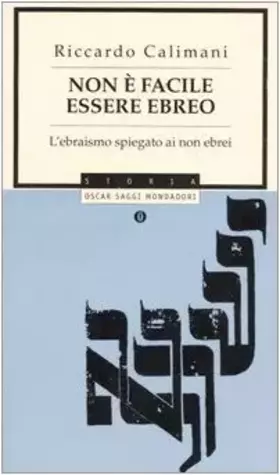 Couverture du produit · Non è facile essere ebreo. L'ebraismo spiegato ai non ebrei