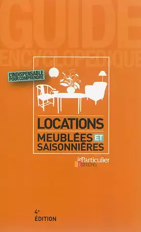 Couverture du produit · Locations meublées et saisonnières