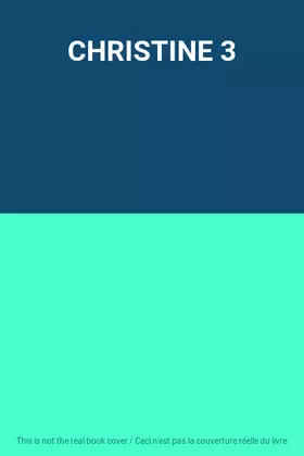 Couverture du produit · CHRISTINE 3
