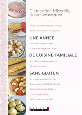 Couverture du produit · Une année de cuisine familiale sans gluten