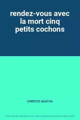 Couverture du produit · rendez-vous avec la mort cinq petits cochons