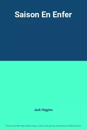 Couverture du produit · Saison En Enfer