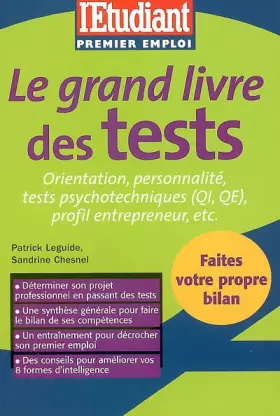 Couverture du produit · Le grand livre des tests