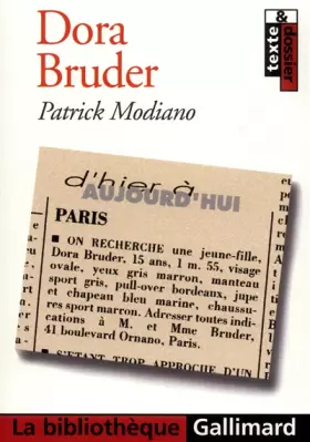 Couverture du produit · Dora Bruder