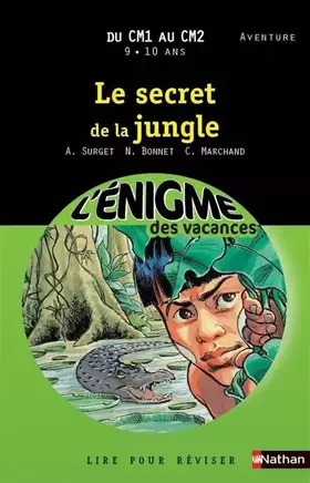 Couverture du produit · Cahier de vacances  - Enigmes vacances Secret de la jungle