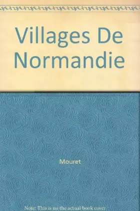 Couverture du produit · Villages de normandie