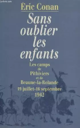 Couverture du produit · Sans oublier les enfants