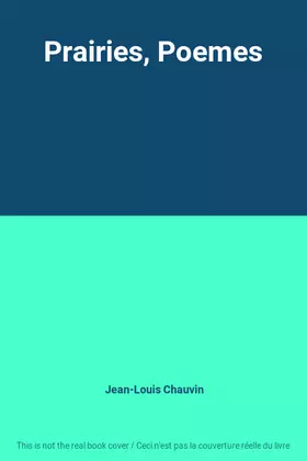 Couverture du produit · Prairies, Poemes