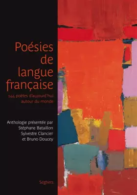 Couverture du produit · Poésies de langue française