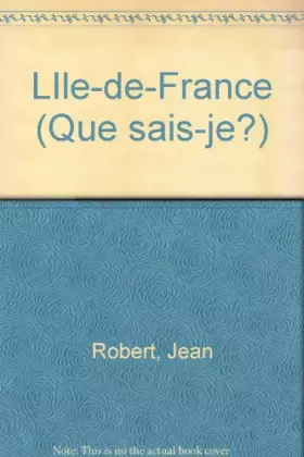 Couverture du produit · L'Île-de-France
