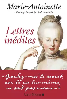 Couverture du produit · Lettres inédites