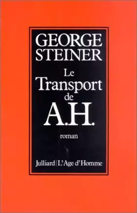 Couverture du produit · Le transport de a.h.