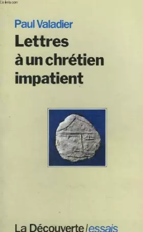 Couverture du produit · Lettres à un chrétien impatient