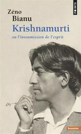 Couverture du produit · Krishnamurti, ou, L'insoumission de l'esprit