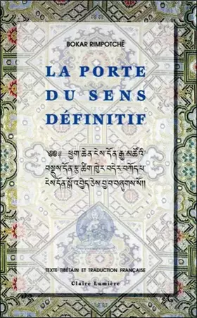 Couverture du produit · Porte du sens définitif