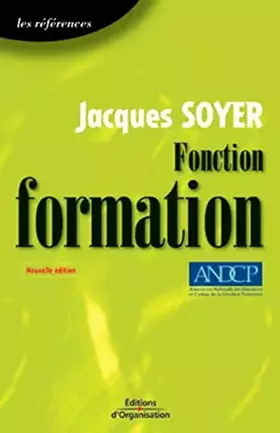 Couverture du produit · Fonction formation