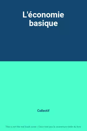 Couverture du produit · L'économie basique