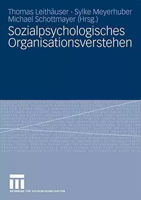 Couverture du produit · Sozialpsychologisches Organisationsverstehen: Birgit Volmerg zum 60. Geburtstag
