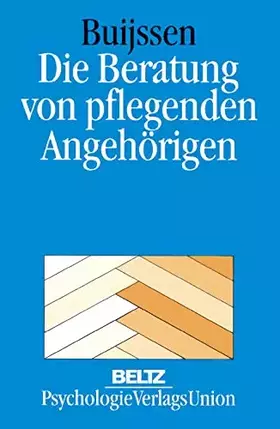 Couverture du produit · Die Beratung von pflegenden Angehörigen