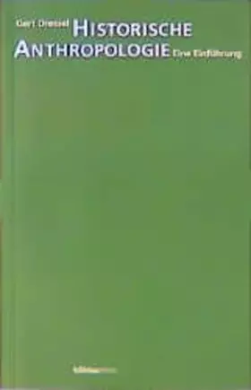 Couverture du produit · Historische Anthropologie. Eine Einführung