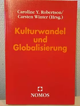 Couverture du produit · Kulturwandel und Globalisierung