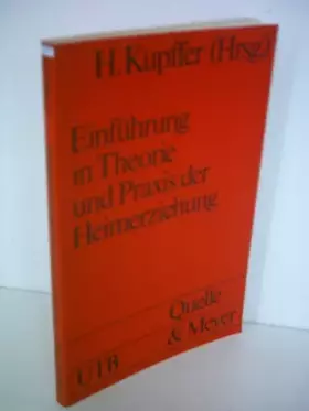 Couverture du produit · Einf?hrung in Theorie Und Praxis Der Heimerziehung