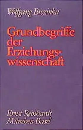 Couverture du produit · Grundbegriffe der Erziehungswissenschaft