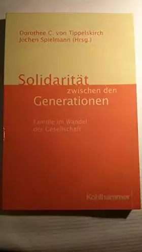 Couverture du produit · Solidarität zwischen den Generationen: Familie im Wandel der Gesellschaft