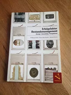 Couverture du produit · Erfolgsfaktor Bestandsmanagement: Konzept, Anwendung und Perspektiven