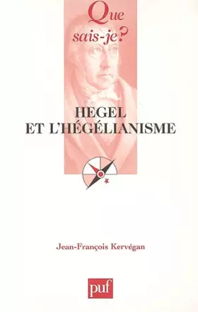 Couverture du produit · Hegel et l'hégélianisme