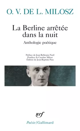 Couverture du produit · La Berline arrêtée dans la nuit: Anthologie poétique