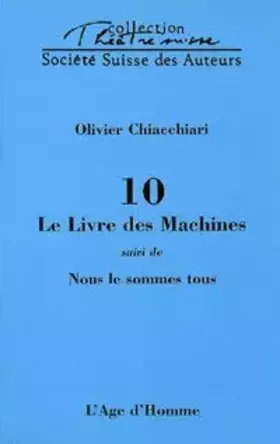 Couverture du produit · 10 le livre des machines