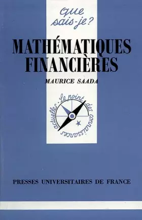 Couverture du produit · Mathématiques financières