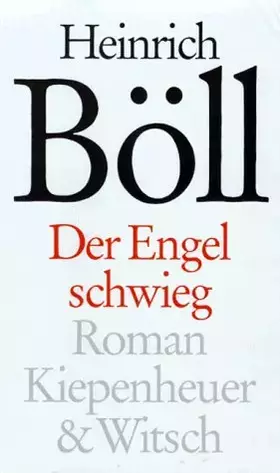 Couverture du produit · Der Engel schwieg: Roman