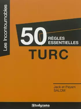 Couverture du produit · 50 règles essentielles : turc