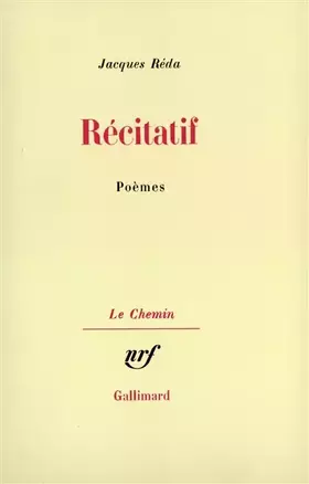 Couverture du produit · Récitatif