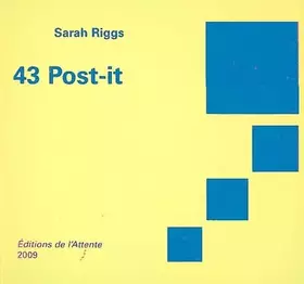 Couverture du produit · 43 Post-it