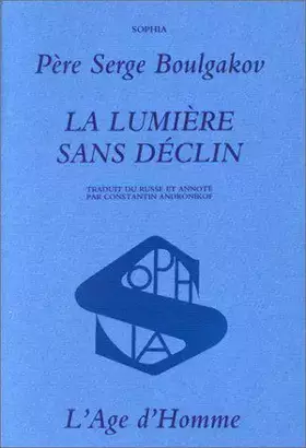 Couverture du produit · La Lumière sans déclin