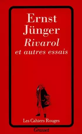 Couverture du produit · Rivarol et autres essais