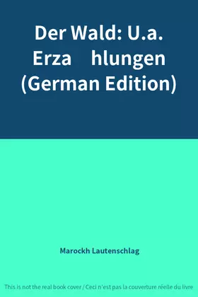 Couverture du produit · Der Wald: U.a. Erzählungen (German Edition)