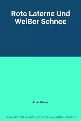 Couverture du produit · Rote Laterne Und WeiBer Schnee