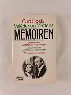 Couverture du produit · Memoiren (Allgemeine Reihe. Bastei Lübbe Taschenbücher)