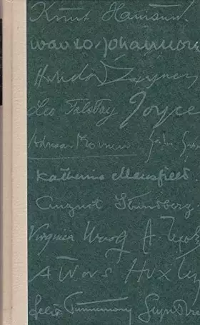 Couverture du produit · Die grossen Meister: Europäische Erzähler des 20. Jahrhunderts. Band 1